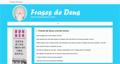 Desktop Screenshot of frasesdedeus.net